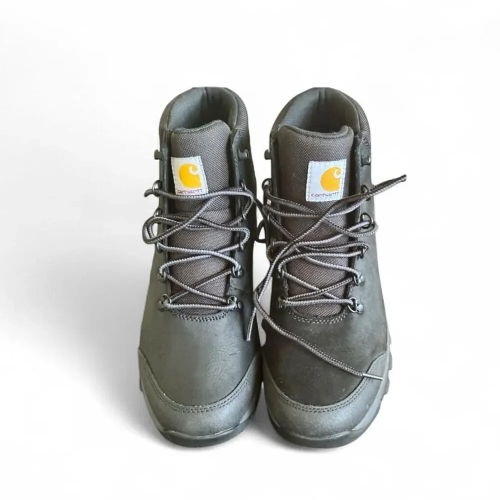 Carhartt Men's Black and Grey Boots